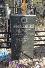 Ходорковский Герш Абрамович, Москва, Востряковское кладбище